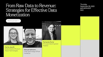 From Raw Data to Revenue: Strategies for Effective Data Monetization | Reaktor Live
