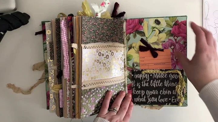 Hard Cover Junk Journal swap from Angie Hernandez ...