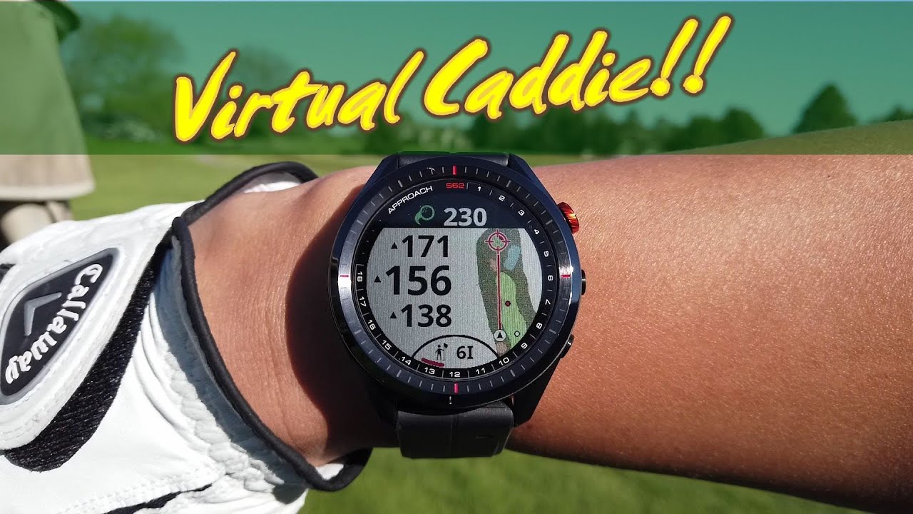 Garmin Approach S   on course action of watch features like Virtual  Caddie!! Best golf watch!!