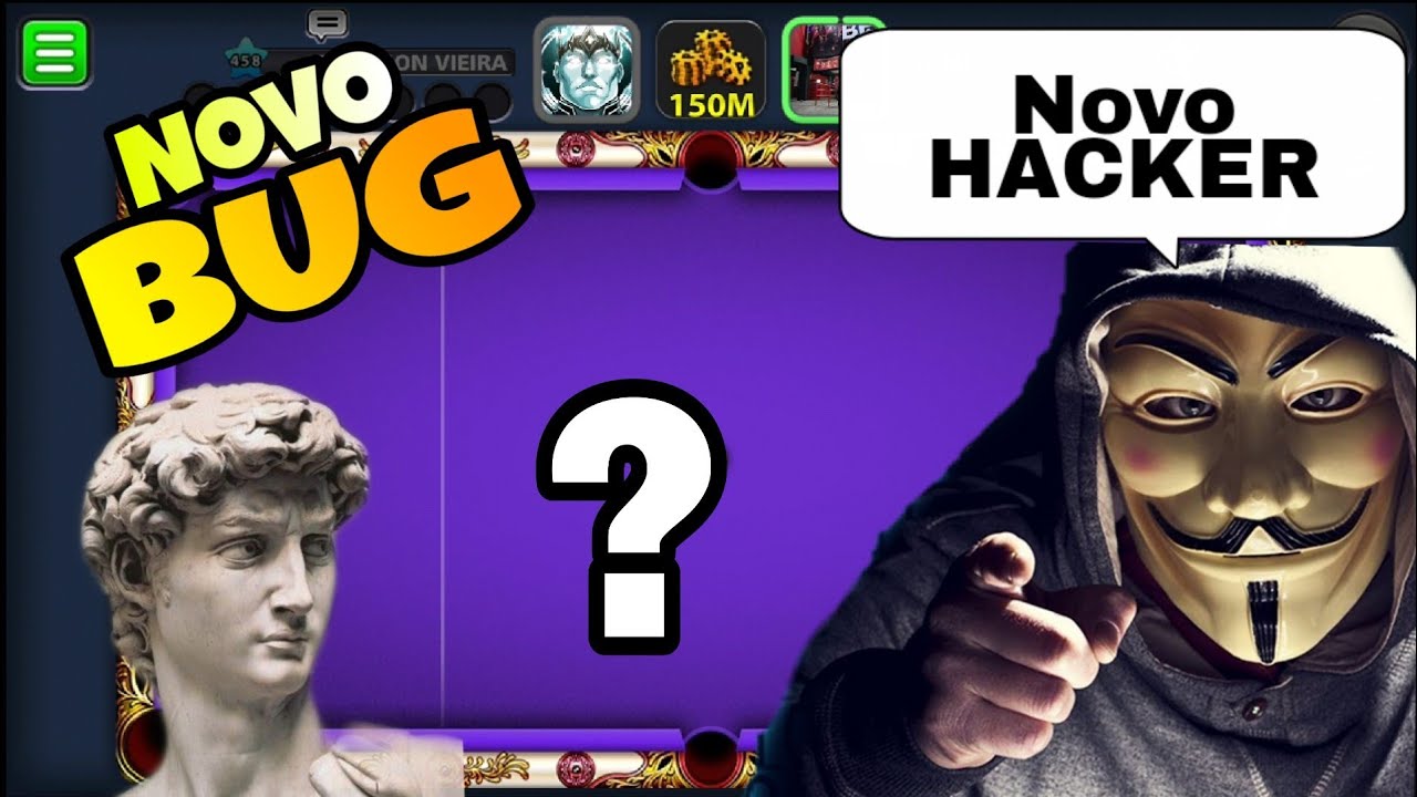 Novo BUG MINICLIP Quer FALIR Todo MUNDO No JOGO 8 Ball Pool YouTube