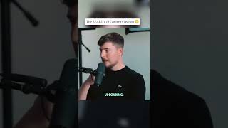 The REALITY of Content Creation 😳 #mrbeast #podcast #whopix #contentcreator