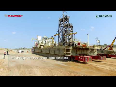 Relocating a 7,100t mining plant in Mozambique