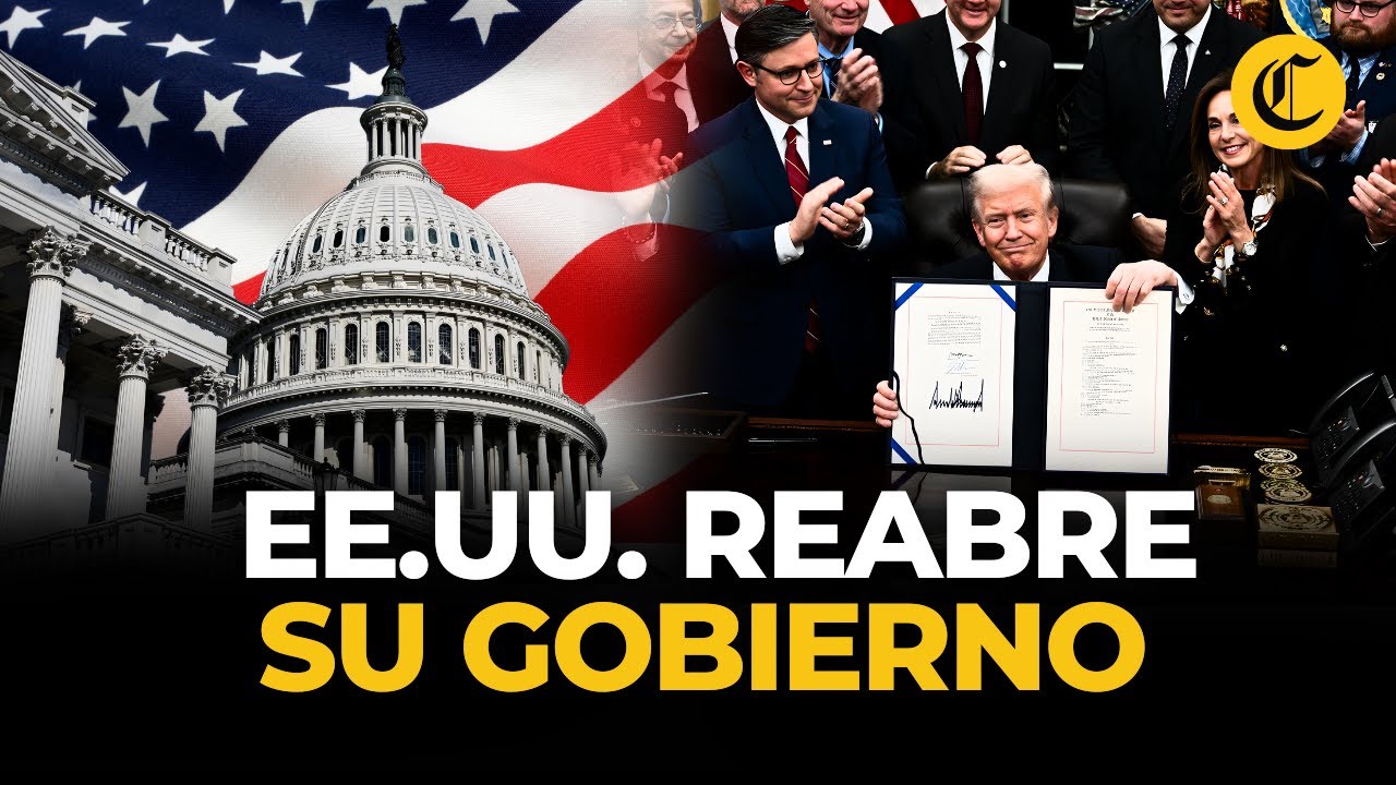 Trump firma el fin del cierre de Gobierno más largo en la historia de ...