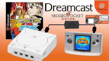 Dreamcast to Neogeo Pocket LINK - Capcom Vs SNK Millennium Fight 2000 to Match of the Millennium