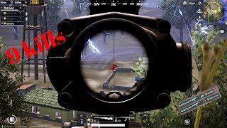 PUBG Mobile | Tencent Gaming Buddy | 9 Kills | Classic Erangel | 1080p/60fps