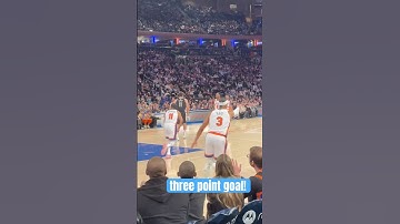 “Three point goal: Josh Hart” is like music to our ears 🫶 #knicks #nba #basketballshort #joshhart