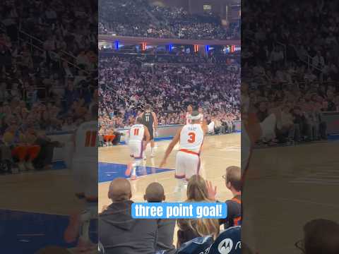 “Three point goal: