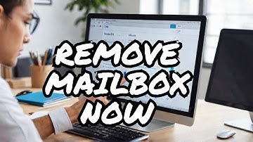 Exchange 2019:- Delete a mailbox