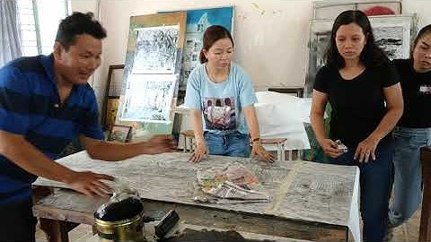 In tranh khắc gỗ - Phần 1 - Đại học Đồng Tháp