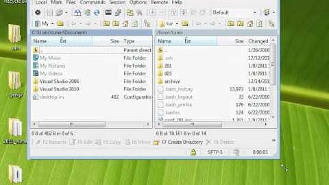 CSUSB CSE201 How to use Winscp on Windows to transfer files between local and remote computers
