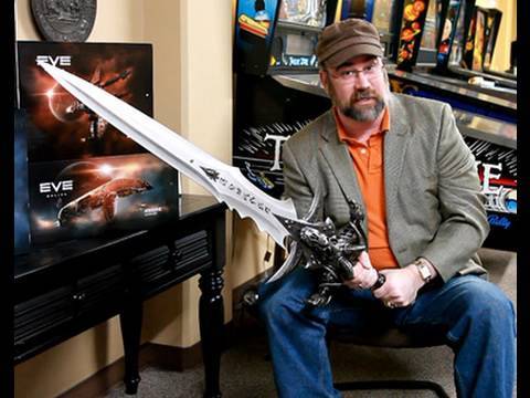 The real Frostmourne Lich King Sword - World of Warcraft Sweepstakes