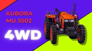 Kubota MU 5502 4WD/2024 model/Full Review/#kubota #mu5502 #4wd #5502