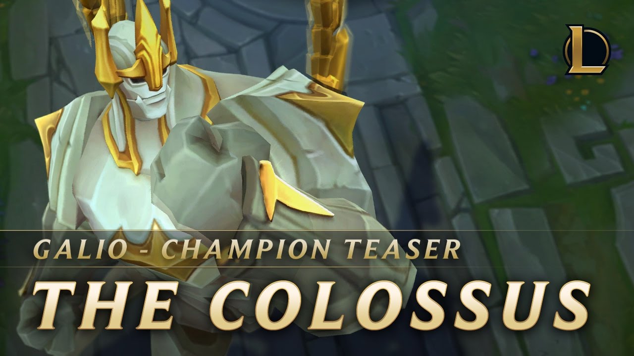 Galio Champion Spotlight | - League of Legends YouTube