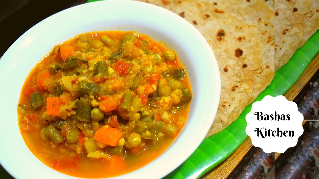 Veg Kurma Hotel Style Without Coconut Veg Kurma Recipe In Tamil