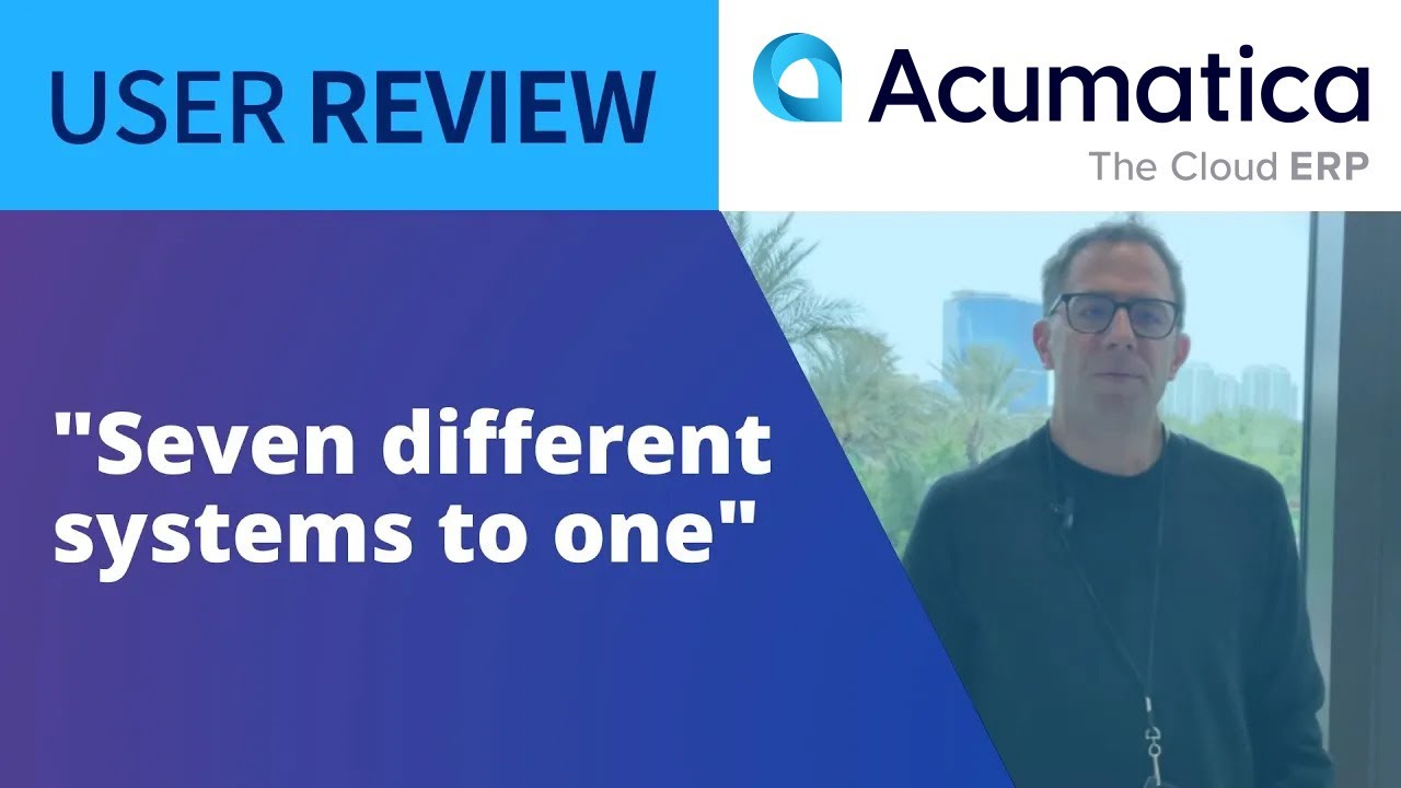 User Acumatica Review | Consolidate your tech stack - YouTube