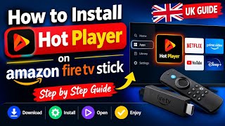  How to Install Hot Player on Amazon Fire TV Stick | Step-by-Step UK Guide 2026 screenshot 2