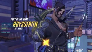 [Overwatch OBT Day 1] Hanzo Quad Kill