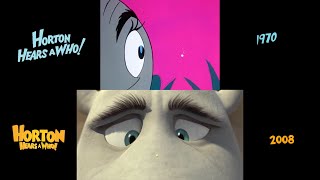 Horton Hears A Who 19702008 Side-By-Side Comparison