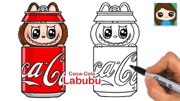 How to Draw Labubu Coca-Cola ❤️ The Monsters