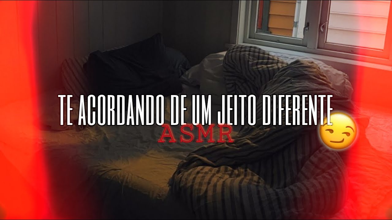 Asmr Namorada - Te acordando de um jeito diferente...😏 | Flower Asmr
