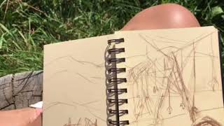Landscape Sketchbook Practice
