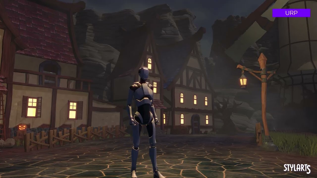 Stylized Magical Haunted Village, video preview 19