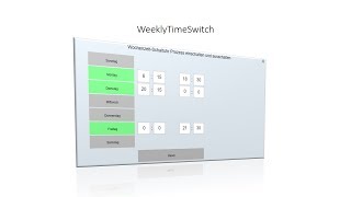 WeeklyTimeSwitch Part 6 TwinCAT 3 + HMI project