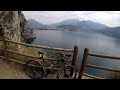MTB Riva Del Garda and  Sentiero Del Ponale Trail Tour Video Italy.