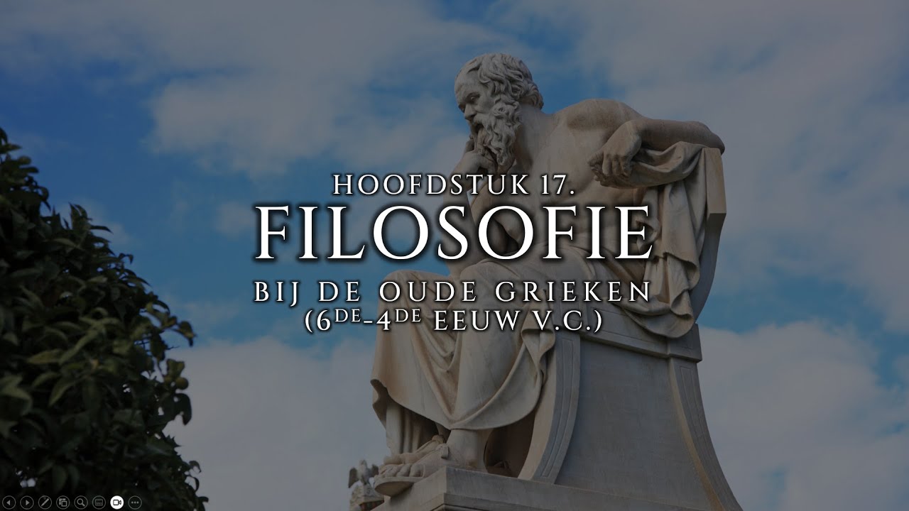 FILOSOFIE BIJ DE OUDE GRIEKEN