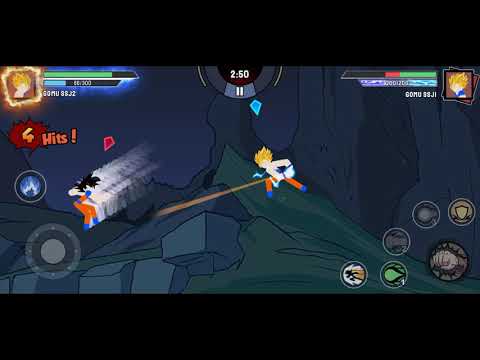 Dragon Ball Z stickman Edition .. Gokhu VS Gokhu fight