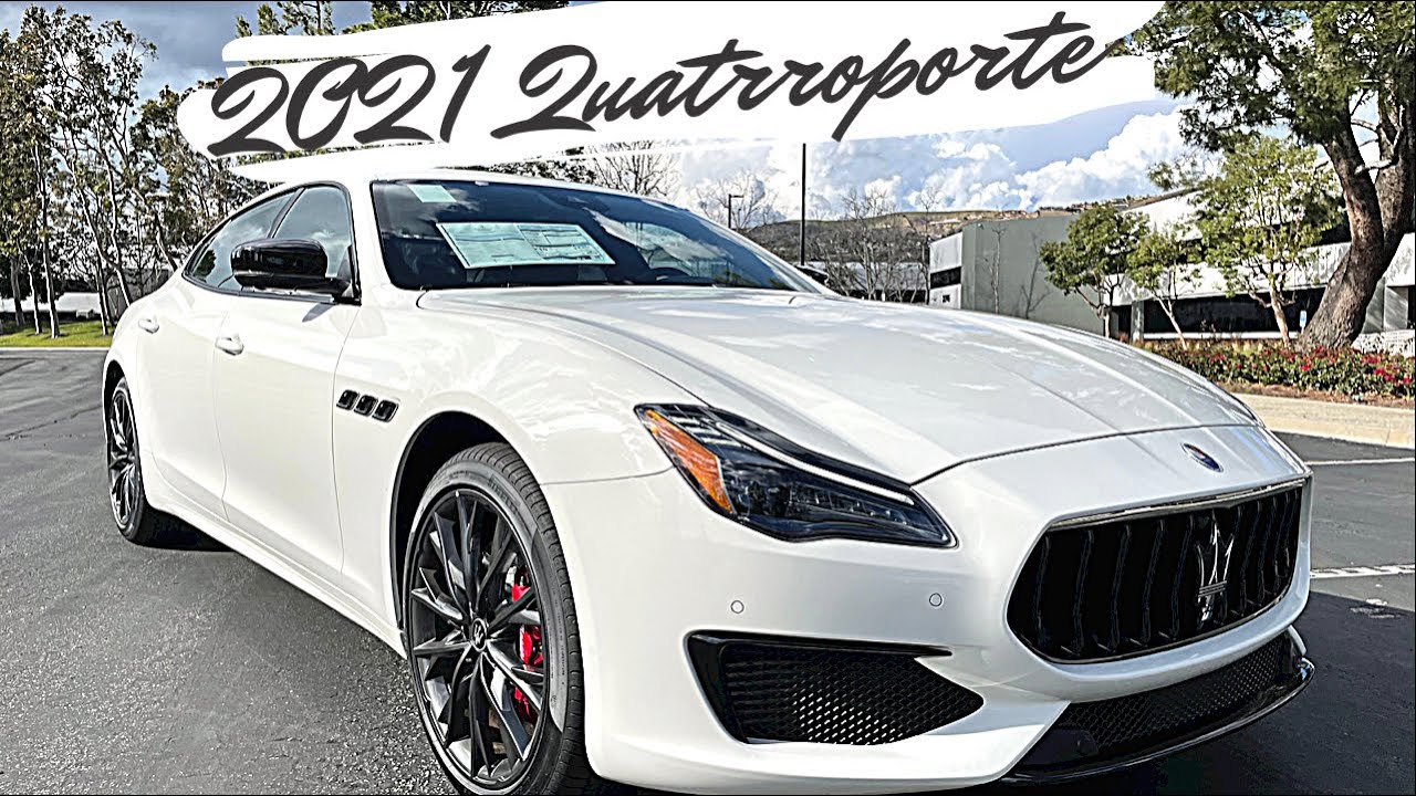 The First Look at 2021 Maserati Quattroporte S!