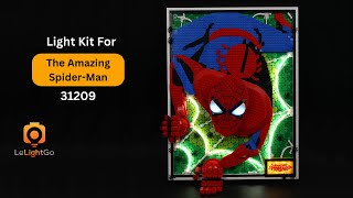 Classic Light Kit For LEGO Art 31209 The Amazing Spider-Man 31209