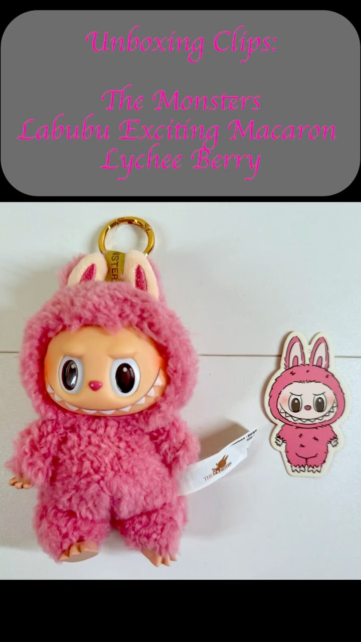 Labubu The Monsters Exciting Macaron Vinyl Face Series