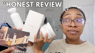 CECRED review on my SHORT NATURAL TYPE 4 HAIR | Honest Review