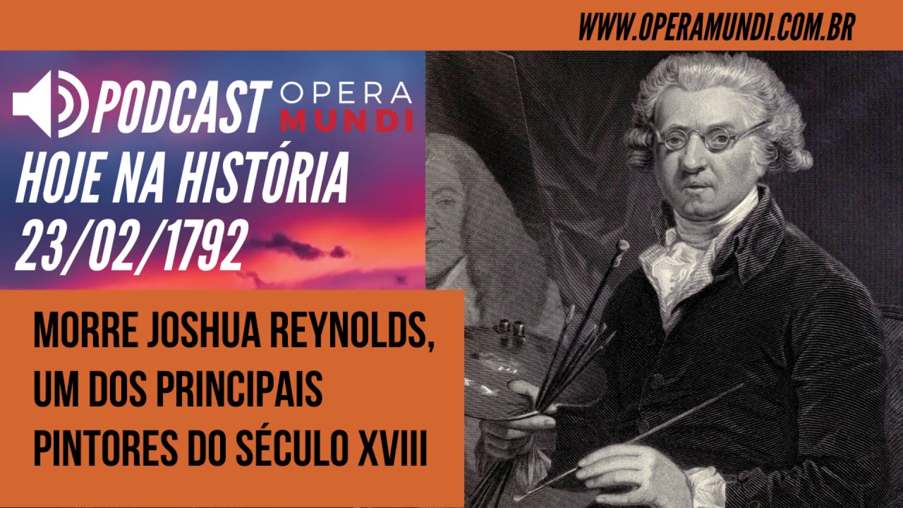 Joshua Reynolds: O pintor que virou presidente e nobre - 23/02/1792 - Hoje na História