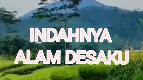 INDAHNYA ALAM DESAKU || Nguri Uri Budaya Jawa || Javanesse Music #budayajawa #subscribe