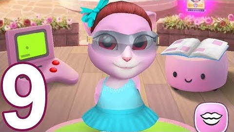 My Talking Angela Gameplay Walkthrough Part 9 level-9 (iOS, Android)