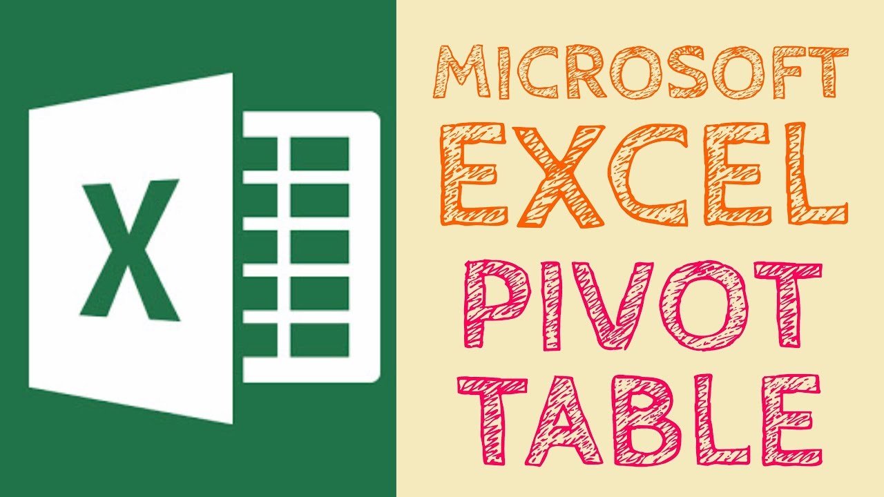 Pivot Table | Microsoft Excel | Study Help For All