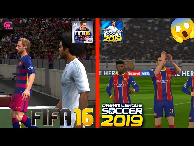 A quick comparison between the replays of FIFA Mobile and Dream League  Soccer 2016 : r/FUTMobile