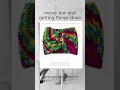 Messy bun and getting stuff done knitted gift set