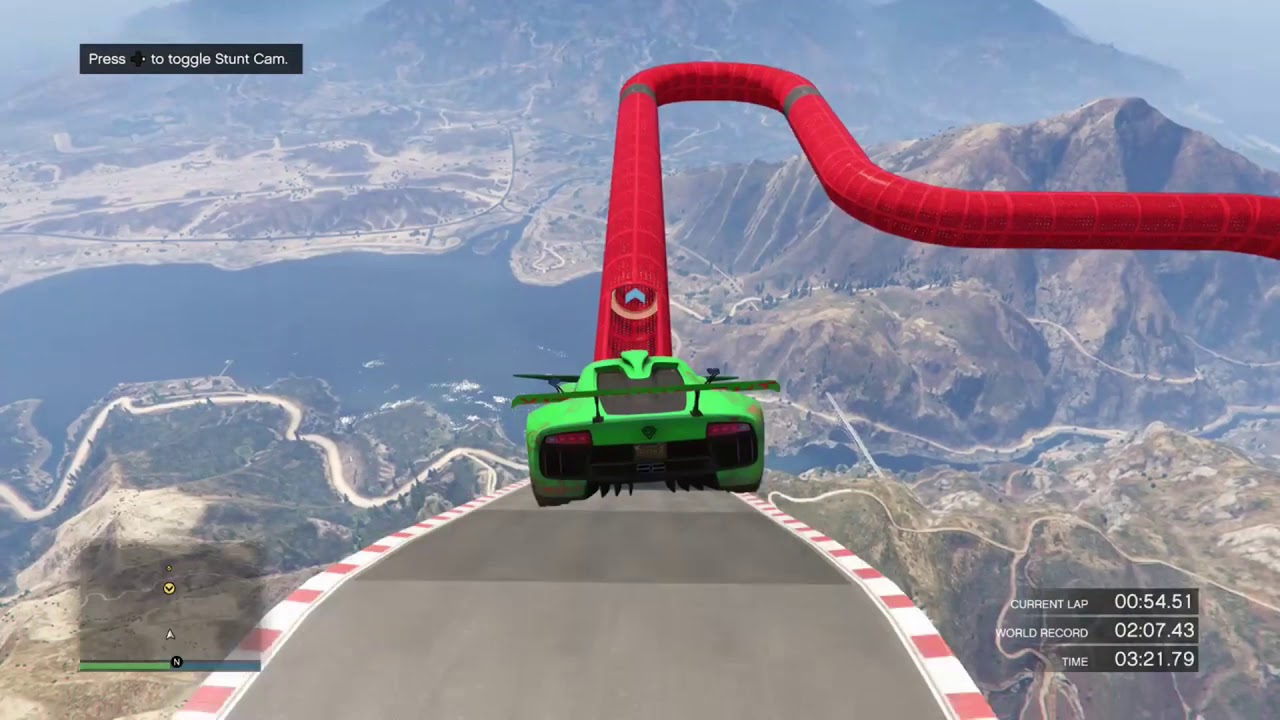 GTA Online - Stunt Race - Rocket Kars (World Record) Krieger