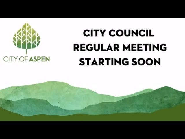 10/27/2026 Aspen City Council Regular Meeting