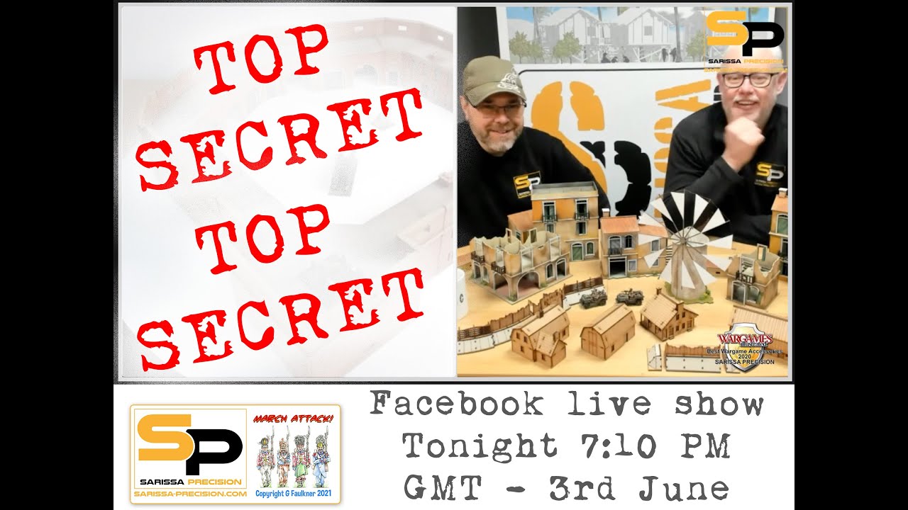 Sarissa Precision Thursday Night Live show - 3rd June 2021