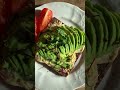 Avocado toast with hummus 🥑