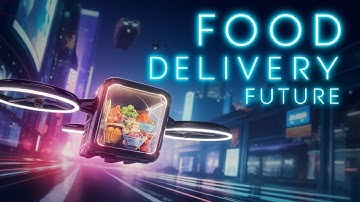 Future Food Delivery  Drones & Robots!