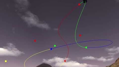 Matt West Bezier Curve Physics Sim