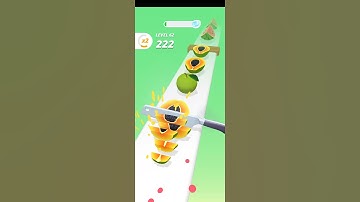 Perfect Slices - Gameplay - level 62(Android, ios)#shorts
