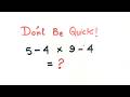 To Escape From This Math Trap Let's break down the hidden order.
