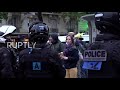 France: Dozens of protesters against COVID-19 restrictions gather in Paris