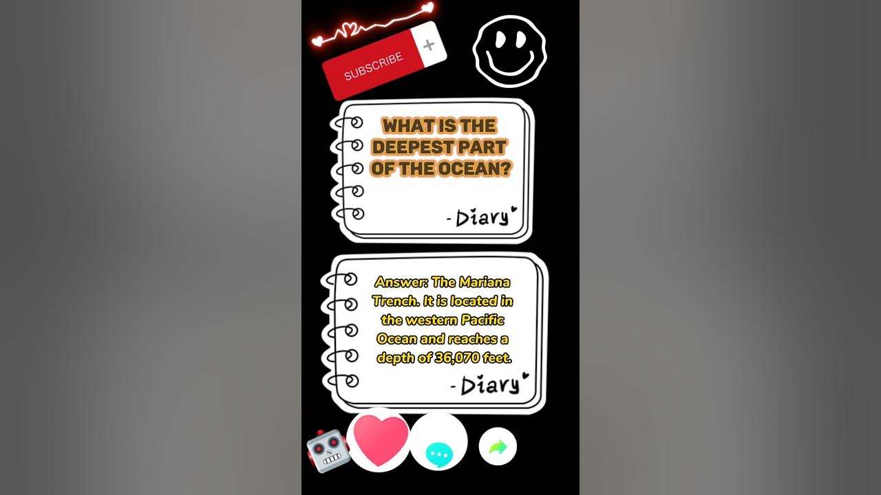 What is the deepest part of the ocean youtube